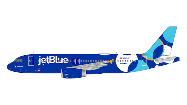 Airbus A320-200 JetBlue Airways "Forever Blue" N547JB GJJBU2289