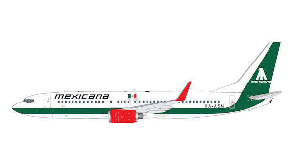 Boeing 737-800 Mexicana XA-ASM  GJMXA2266