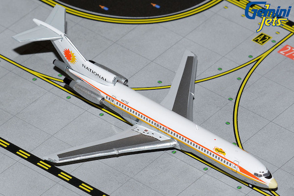Boeing 727-200 National Airlines N4732 Sun King livery w/ polished belly GJNAL1475