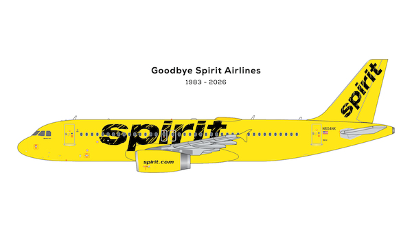 Airbus A320-200 Spirit Airlines N604NK  GJNKS2442
