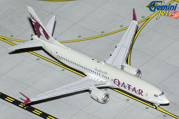 Boeing 737 MAX 8 Qatar Airways A7-BSC GJQTR2210