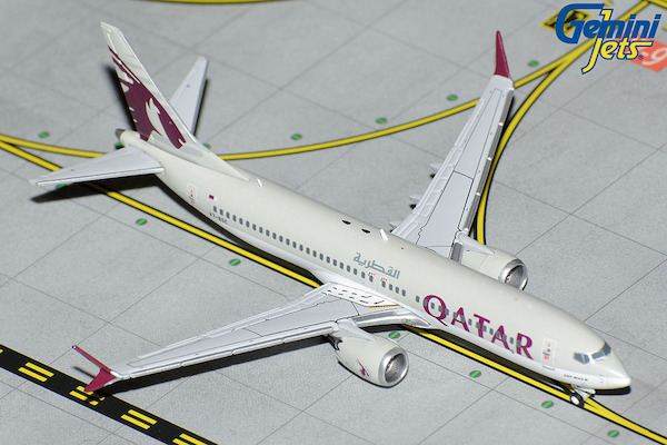 Boeing 737 MAX 8 Qatar Airways A7-BSC  GJQTR2210