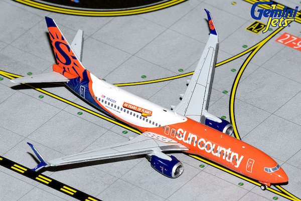 Boeing 737-800 Sun Country Airlines "40 Years of Flight" N842SY  GJSCX1960