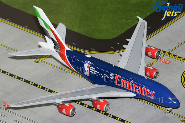 Airbus A380 Emirates A6-EOD NBA Special Livery  GJUAE2271