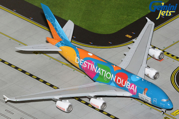 Airbus A380 Emirates "Destination Dubai"/"Be Part Of The Magic" A6-EES GJUAE2345