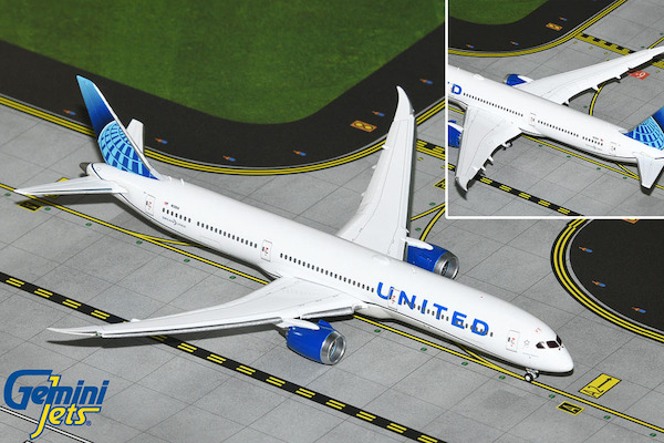 Boeing 787-10 Dreamliner United N13014 flaps down  GJUAL2229F