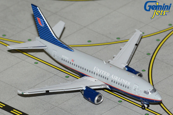 Boeing 737-500 United N936UA battleship livery GJUAL2348