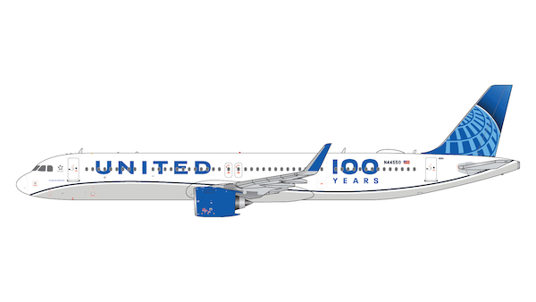 Airbus A321neo United Airlines "100 Years" N44550  GJUAL2424