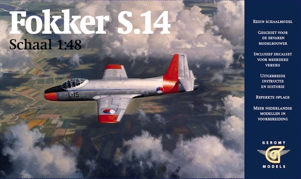 Fokker S14 Machtrainer (Dutch AF) (IN STOCK AGAIN)  g48-001