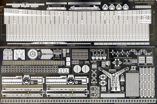USS Missouri Detail Set GM350-04