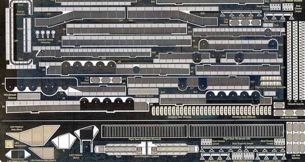 Gold plus USS Hornet extra Detail Set (Trumpeter)  GM350-21A