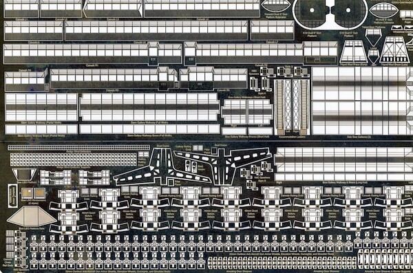 Gold plus USS Essex extra Detail Set (Trumpeter)  GM350-22A