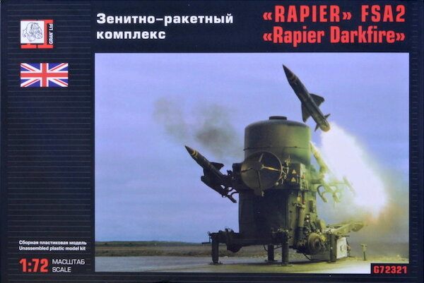 RAPIER FSA/FSB2 Anti-Aircraft Missile "Rapier Darkfire" (RESTOCK)  72321