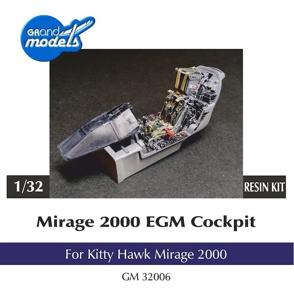 Mirage 2000EGM Cockpit set ((Kitty Hawk) GM-32006