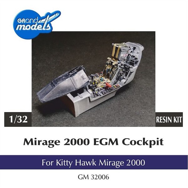 Mirage 2000EGM Cockpit set ((Kitty Hawk)  GM-32006