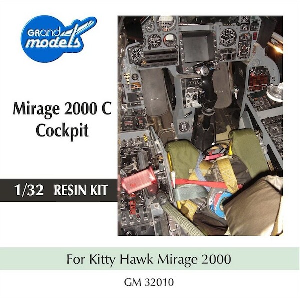 Mirage 2000C Cockpit set ((Kitty Hawk)  GM-32010