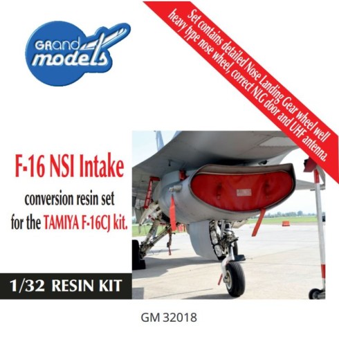 F 16C NSI Intake Conversion Set (Tamiya) GM-32018
