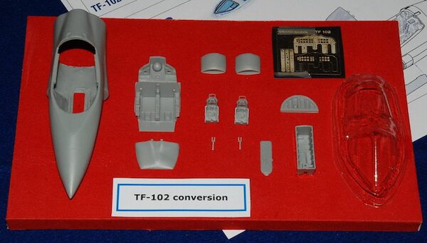 Convair TF102 Delta Dagger conversion (Meng) GM-72002