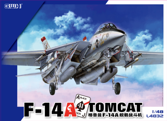 Grumman F14A Tomcat (VF41 "Black Aces") L4832
