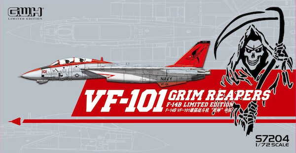 Grumman F14B Tomcat (VF101 "Grim Reapers') S7204