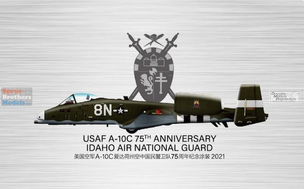 USAF A-10C 75th Anniversary Idaho Air National Guard S7210