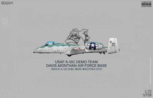 USAF A-10C Demo Team Davis-Monthan AF Base 2020  S7211