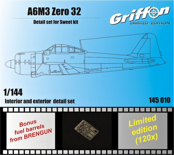 Mitsubishi A6M3 Zero Model 32 Detail set (Sweet)  GRF145010