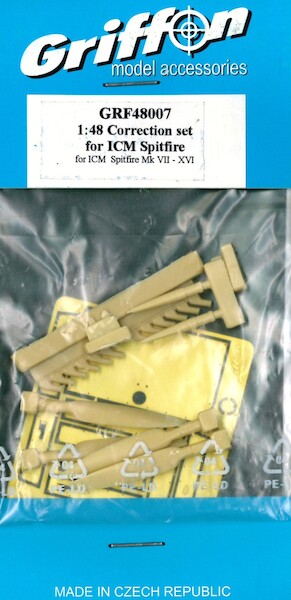 Correction set for ICM Spitfire GRF48007