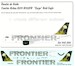 Airbus A319 (Frontier N932FR Sarge Bald Eagle) GUIDO 932-200