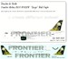 Airbus A319 (Frontier N932FR Sarge Bald Eagle) GUIDO 932-200