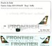 Airbus A319 (Frontier N946FR Perry Puffin) GUIDO 946-200