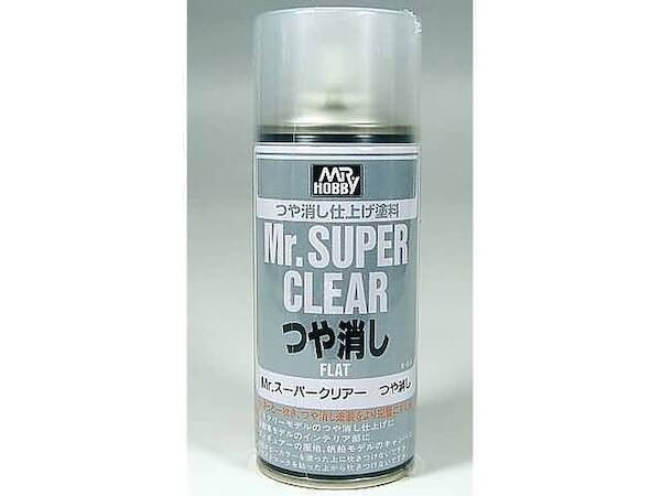 Mr Super Clear Coat Matt acrylic Varnish (170ml spray) B514