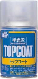 Mr Top Coat Semi Gloss (88ml spray)  B502