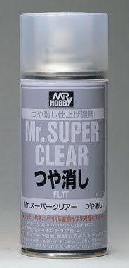 Mr Hobby Gunze Sangyo B-523: Clearcoat Mr. Super Clear UV Cut Flat (ref.  B-523)