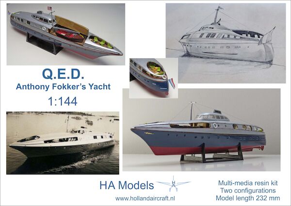 Fokker yacht Q.E.D., Quod Erat Demonstrandum. QED