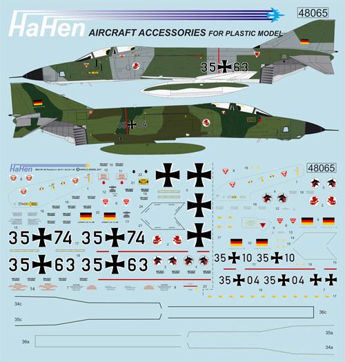 RF4E Phantom (Luftwaffe AG51, AG52, Norm 72 and 83)  hh144073