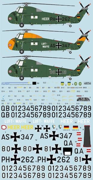 Siklorsky H34 GIII (Luftwaffe, Heer)  HH144078