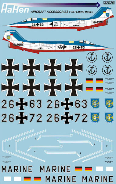 Lockheed F104G Starfighter (Marine "Vikings")  hh18018