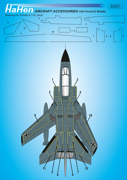 Walkways for Tornado (Black)  HH32051