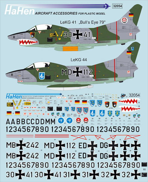 Fiat G91R-1/3  Gina (LeKG 41/42/43/44, WTD 61, WaSLw 50)  HH32054