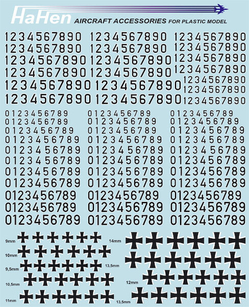 Luftwaffe, Marine & Heer Zahlen un Kreuzen (Numbers and crosses) (REVISED)  HH48013