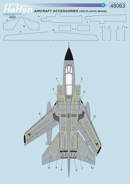 Walkways Panavia Tornado Schwarz hh48063