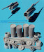Rolls Royce Conway engine for Boeing 707 (Heller) (REVISED) HH72002