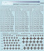Luftwaffe, Marine & Heer Zahlen (Numbers) Round und Eiserne Kreuzen H72029