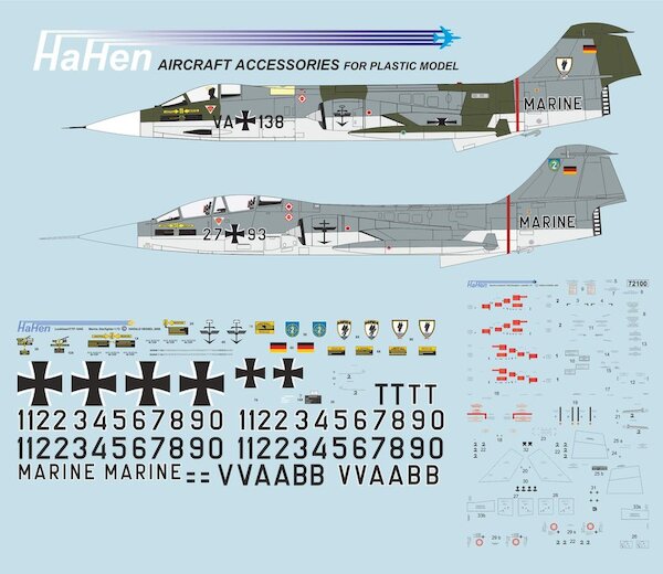 Lockheed F104G Starfighter (MFG1, MFG2  Marine)  hh72067