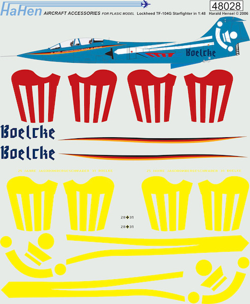 TF104G Starfighter (25yr JBG31 " Boelke") hh72100