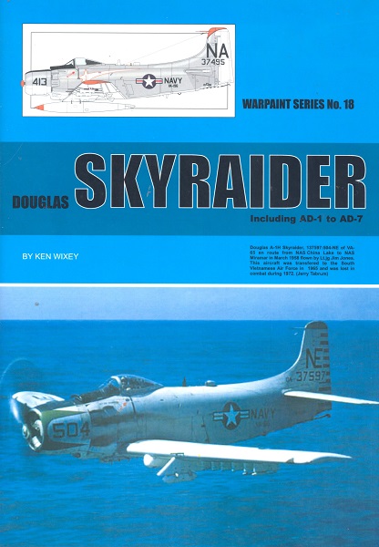 Douglas Skyraider AD1 to AD7 WS-18