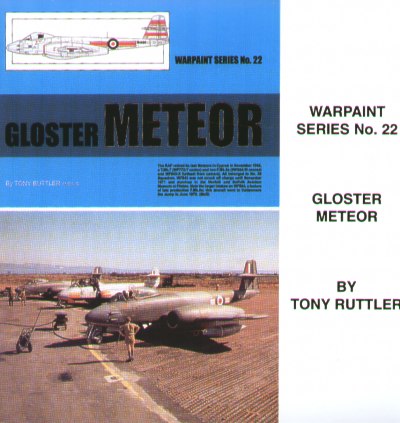 Gloster Meteor all Versions F1 to NF14 ( CD-version!!)  