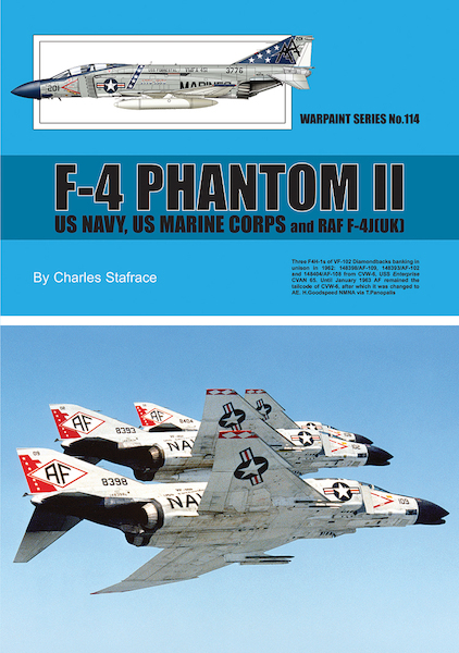 F4 Phantom US Navy, US Marine Corps and RAF F4J(UK)  ws-114