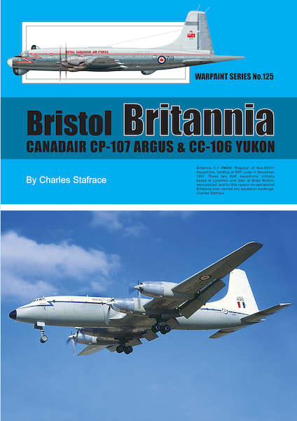 Bristol Britannia, Canadair CP-107 Argus & CC-106 Yukon  ws-125
